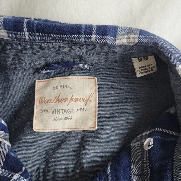 Original Weatherproof vintage plaid shirt - Picture 3 of 16